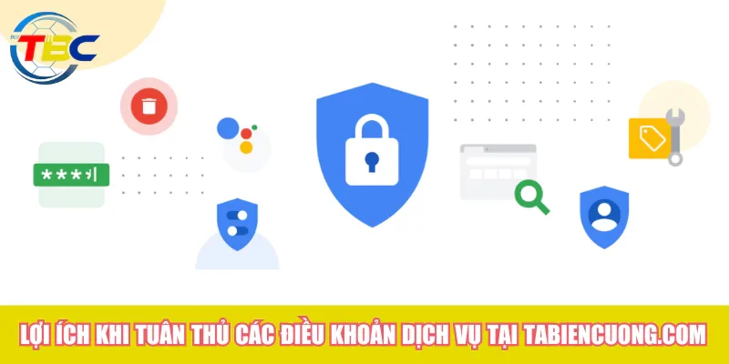 Lợi ích khi tuân thủ các điều khoản dịch vụ tại 
